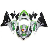 0186 Fairing Kawasaki Ninja Zx10R Zx-10R 04 05 2004 2005 Pull Bear Silver Green